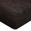 Froté prostěradlo | Velikost: 90 x 200 cm | Černá