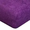 Froté prostěradlo | Velikost: 90 x 200 cm | Tmavě fialová