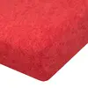 Froté prostěradlo | Velikost: 90 x 200 cm | Červená