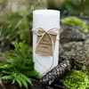 Svíčka z palmového vosku - meduňka