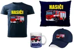 Dětský dárkový set HASIČI Scania | Velikost: 110 | Navy modré