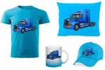 Dětský dárkový set s tahačem WESTERN STAR | Velikost: 110 | Tyrkysové