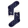Dámské ponožky s beránkem Mounty | Velikost: 35-38 | Tmavě modrá