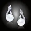 Perlové náušnice Lorelai - White Pearl