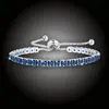 Okouzlující náramek Madison Royal Blue s třpytivými krystaly
