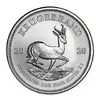 1 oz Krugerrand (stříbro, různé ročníky)