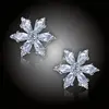 Náušnice La Diamantina Crystal Snowflake