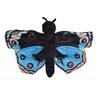 Plyšáček objímáček – motýl modrý maceškový