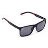 Černo-červené brýle Kašmir Treat Polarized TP03 - skla tmavá | Balení: Bez krabičky