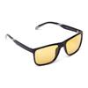 Černo-šedé brýle Kašmir Treat Polarized TP05 - skla žlutá světlá | Balení: Bez krabičky