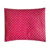 Voňavý bylinkový polštář 33 × 40 cm - Pomněnky na červené | Vůně: Dobromysl s levandulí