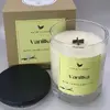 Sójová svíčka s dřevěným knotem - Vanilka