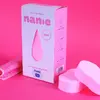 Nanie Pure (6 ks) – čistící nanohoubičky s drátěnkou a bambusový hadřík