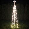 Venkovní XXL vánoční kužel 480 LED, 2 m | Teplá bílá