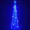 Venkovní XXL vánoční kužel 480 LED, 2 m | Modrá