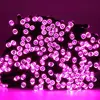 Vánoční vnitřní řetěz 100LED, 10 m | Růžová