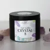 Sójová vonná svíčka s krystalem 100 ml - krystal