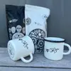 Dárkové balení kávy Los Muertos s dvěma plecháčky, White edition | Typ: Jemně mletá