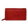 Menší kožená dámská peněženka Roberto | Červená