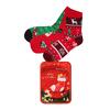 3 páry vánočních ponožek v plechové krabičce III. | Velikost: 39-42