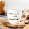 Ráno na mě vážně nemluv