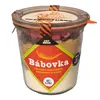 Bezlepková bábovka s malinami, chilli a hořkou čokoládou (v dóze)