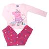 Dívčí pyžamo - Prasátko Peppa | Velikost: 104 | Světle růžová/Růžová celopotisk