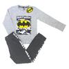Chlapecké pyžamo - Batman | Velikost: 134 | Šedý melír/černá