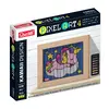 Pixel art 4 kawaii unicorn – mozaika z kolíčků