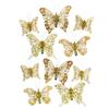 Motýlci se skřipcem 10 ks | Zlatá