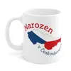Retro hrnek v dárkové krabičce - Narozen v Československu