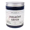 Svíčka s dřevěným knotem – jablečný závin