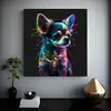 Čivava neon | Rozměr: 30 × 30 cm