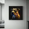 Amstaf neon 3 | Rozměr: 30 × 30 cm | Zlatá