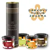 Dárkové balení medů v tubusu 4x 140 g