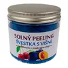 Solný peeling s vůní švestek a višní