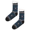 Pánské ponožky s beránkem Snowy | Velikost: 39-42 | Modro-černé