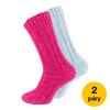 Ponožky dámské robustní s vlnou ALPAKA - 2 páry | Velikost: 39-42