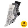 Pánské vlněné ponožky norského typu "HYGGE", vzor 4 - 3 páry | Velikost: 39-42