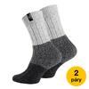 Ponožky pánské s vlnou - norské - 2 páry | Velikost: 43-46