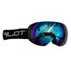 Brýle na lyže PILOT Magnet s pouzdrem a sáčkem | Modré sklo