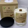 Sójová svíčka s dřevěným knotem - Pižmo & Santalové dřevo