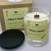 Sójová svíčka s dřevěným knotem - Pina Colada