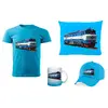 Dětský dárkový set s lokomotivou T478 | Velikost: 110 | Tyrkysové
