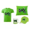Dětský dárkový set motorka KAWASAKI | Velikost: 110 | Zelené