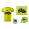 Dětský dárkový set s traktorem ZETOR Crystal | Velikost: 110 | Limetkové