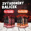 5x RAW tyčinka Jahoda, 5x RAW tyčinka Karamel