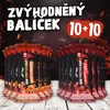 10x RAW tyčinka Jahoda, 10x RAW tyčinka Karamel