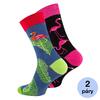 Ponožky dámské FLAMINGO - 2 páry | Velikost: 36-40