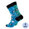 Ponožky dámské Penguin - 2 páry | Velikost: 36-40